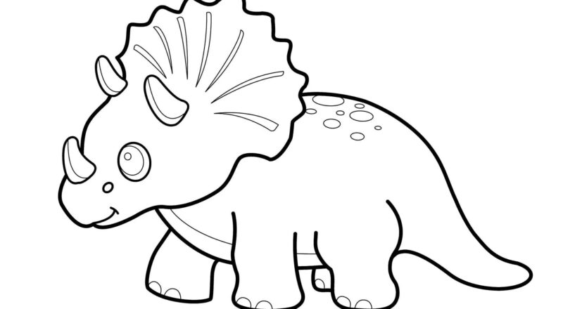 desenhos de dinossauro 5