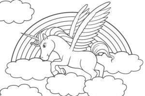 desenhos de unicornio para colorir 5