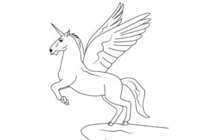 desenhos de unicornio para colorir 8