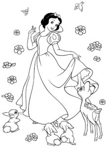 Desenho de princesa 3 desenhos de princesas para colorir 1