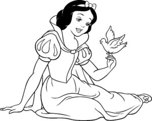 Desenho de princesa 7 desenhos de princesas para colorir 5