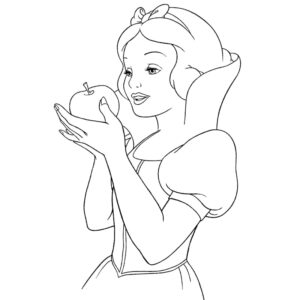 Desenho de princesa 8 desenhos de princesas para colorir 6