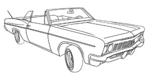 Desenhos de Carros para colorir 11 desenhos de carros para colorir 10