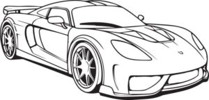 Desenhos de Carros para colorir 5 desenhos de carros para colorir 4