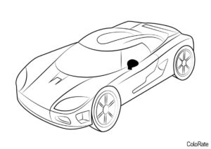 Desenhos de Carros para colorir 6 desenhos de carros para colorir 5