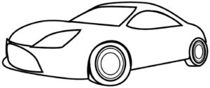 Desenhos de Carros para colorir 10 desenhos de carros para colorir 9