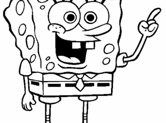 desenhos do bob esponja para colorir 2