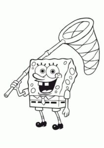 desenhos do bob esponja para colorir 5