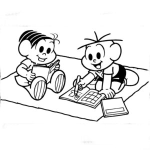 DESENHOS DA TURMA DA MONICA 7