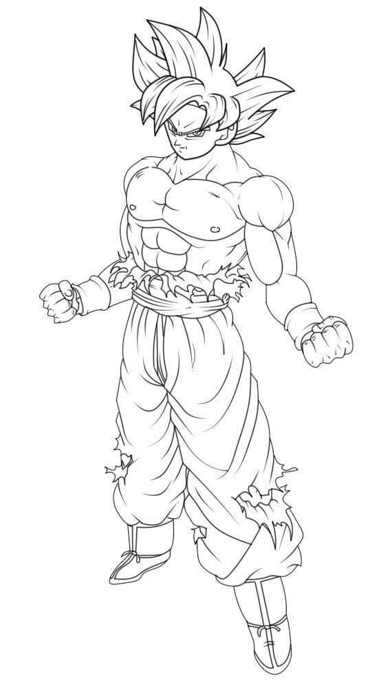 Desenhos do Goku - Desenhos para desenhar