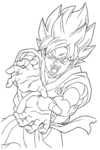 desenhos do goku 5