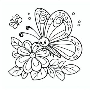 desenhos de borboleta para colorir 3