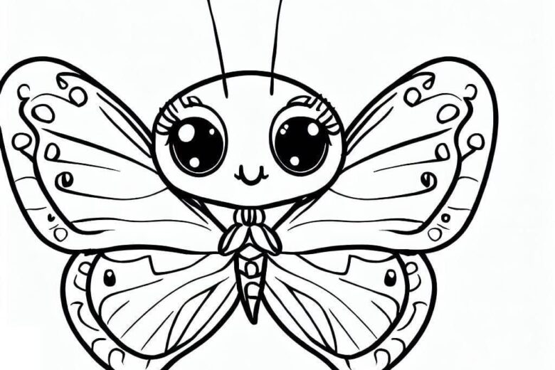 desenhos de borboleta para colorir 6