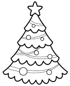 DESENHOS DE ARVORE DE NATAL 1