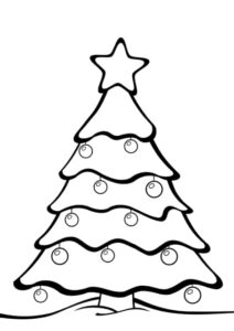 DESENHOS DE ARVORE DE NATAL 5