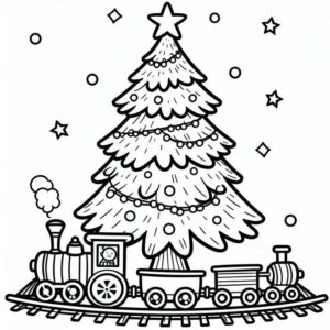 DESENHOS DE ARVORE DE NATAL 8