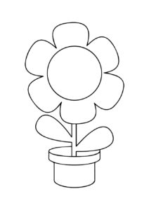 desenhos de flores para colorir 2