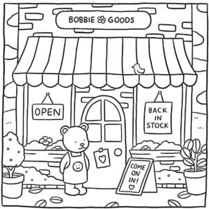 Bobbie goods para Imprimir e colorir