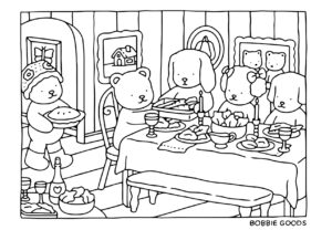 Desenhos para colorir bobbie goods