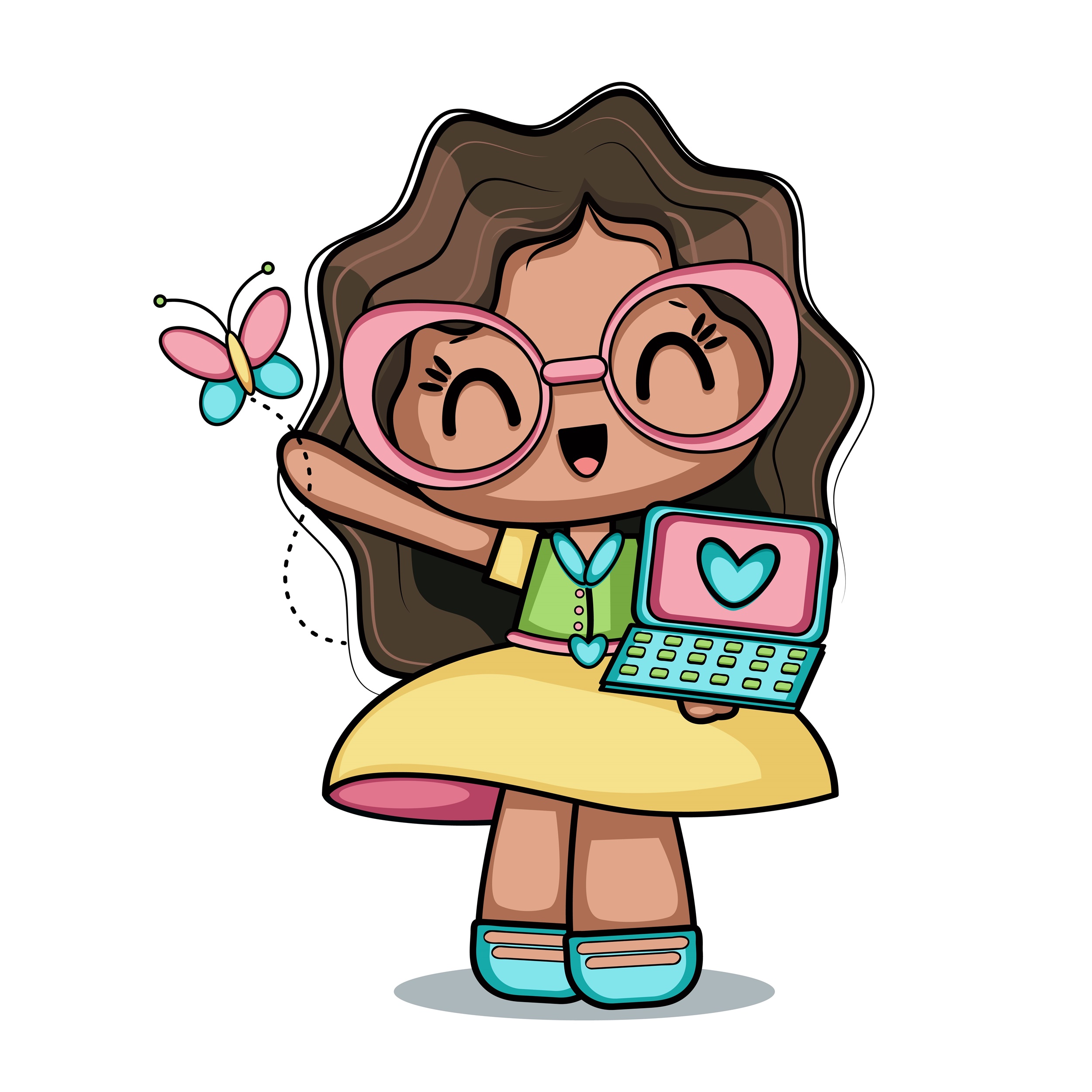 Imagens de desenhos Fofos coloridos lindos