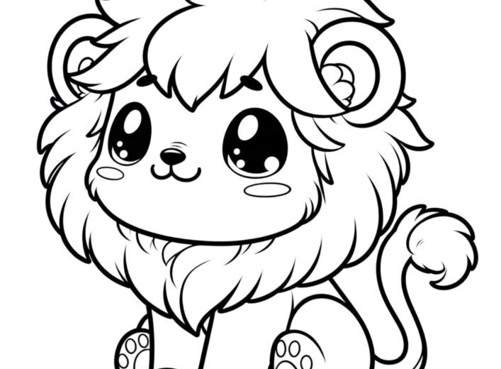 Desenhos fofos para colorir