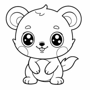 Desenhos fofos para colorir