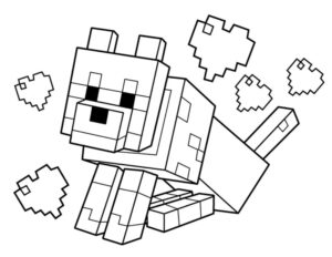 desenhos para colorir minecraft