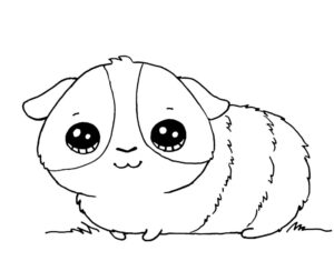 Desenho fofo e fácil pequeno