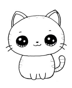 Desenho fofo e fácil pequeno