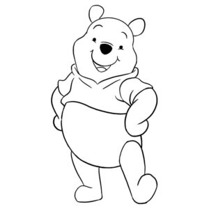 Desenhos para colorir disney 5 0311 easy winnie the pooh coloring page png 80