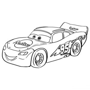 Desenhos para colorir disney 10 0652 easy ligthning mcqueen coloring page png 80
