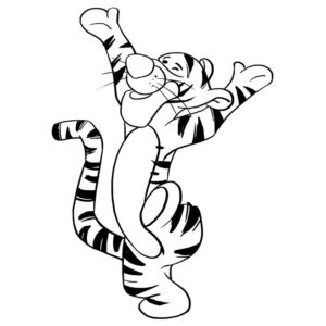 Desenhos para colorir disney 11 0667 easy tiger coloring page png 80