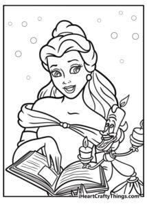 Desenhos para colorir disney 18 belle reading a book disney princess coloring sheet.jpeg 92