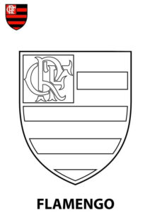 Desenhos Do Flamengo para colorir 