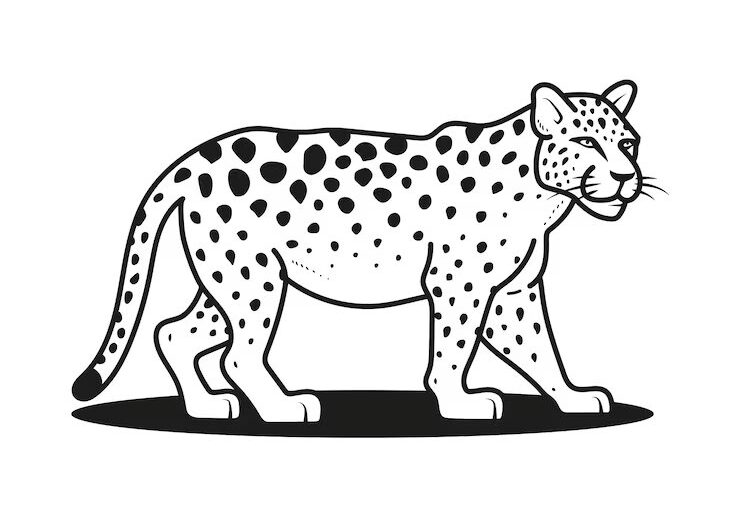 desenhos de onca para colorir 7