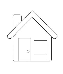 desenhos de casa para colorir 5