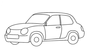 como desenhar um carro
