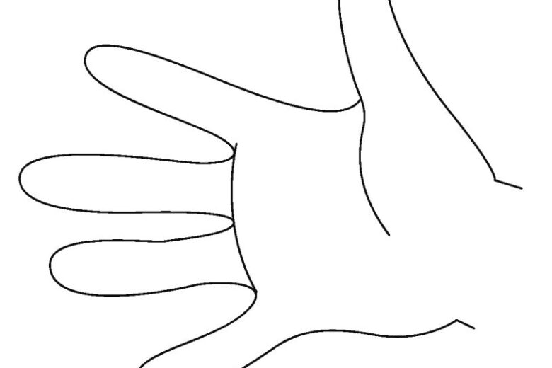 como desenhar uma mão passo a passo