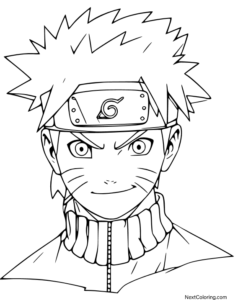 Desenhos do naruto para colorir 1