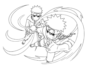 Desenhos do naruto para colorir 10