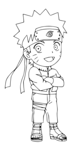 Desenhos do naruto para colorir 3