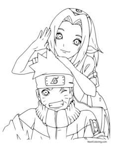 Desenhos do naruto para colorir 4