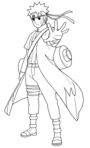 Desenhos do naruto para colorir 5