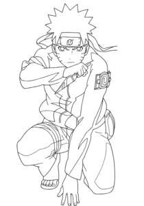 Desenhos do naruto para colorir 7