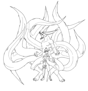 Desenhos do naruto para colorir 8