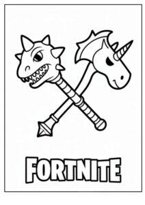 desenhos do fortnite para colorir 1