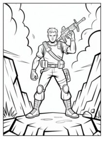 desenhos do fortnite para colorir 18